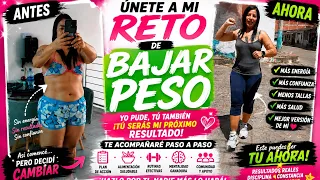 Mi RETO para bajar de PESO comienza hoy ¿TE UNES? 