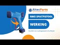 RB65 lagedrukpistool met verstelbaar sproeibeeld Altec Parts