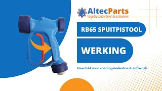 RB65 lagedrukpistool met verstelbaar sproeibeeld Altec Parts