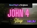John 4 Bible Stories Sleep 4K Ambient Rain NKJV Soothing Sounds ASMR Meditation