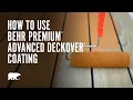 BEHR PREMIUM ADVANCED DECKOVER Coating - Project Inspiration How To