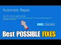 Your PC did not Start Correctly on Windows 2026 FIX Updated