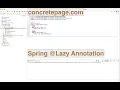 Spring Lazy Annotation
