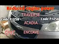 Code P1258 Traverse Coolant temp senor change