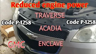 Code P1258 Traverse Coolant temp senor change