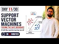 Support Vector Machines SVM Explained in 10 Minutes Finding the Safe Boundary Day