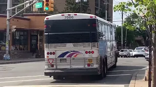 RARE New Jersey Bus Series 2002 MCI D4000 on the 165 to North Hackensack