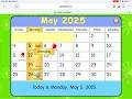 Starfall Daily Calendar - May 5 2025 Cinco de Mayo