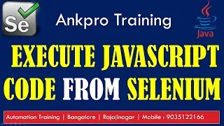 Selenium with Java 51 - Execute JavaScript code from Selenium How to use JavaScriptExecutor
