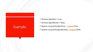 Java Basics Course Tutorial 11 Booleans