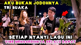 aku bukan jodohnya tri suaka lirik live ngamen pendopo lawas by nabila maharani ft tri suaka