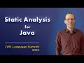 An Opinionated Overview on Static Analysis for Java