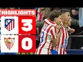 Lagu ATLÉTICO DE MADRID 3 - 0 SEVILLA FC | RESUMEN LALIGA EA SPORTS