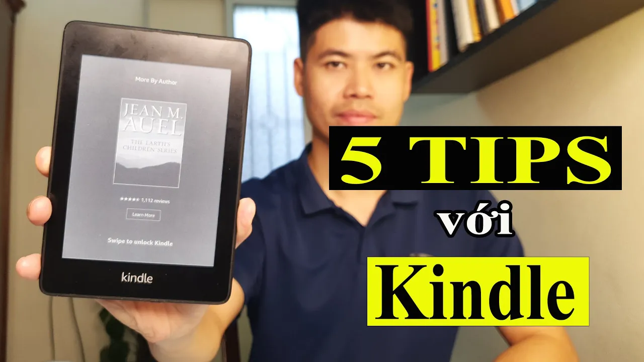 Outline Video 5 Tips Sử Dụng Máy Đọc Sách Cho Người Mới