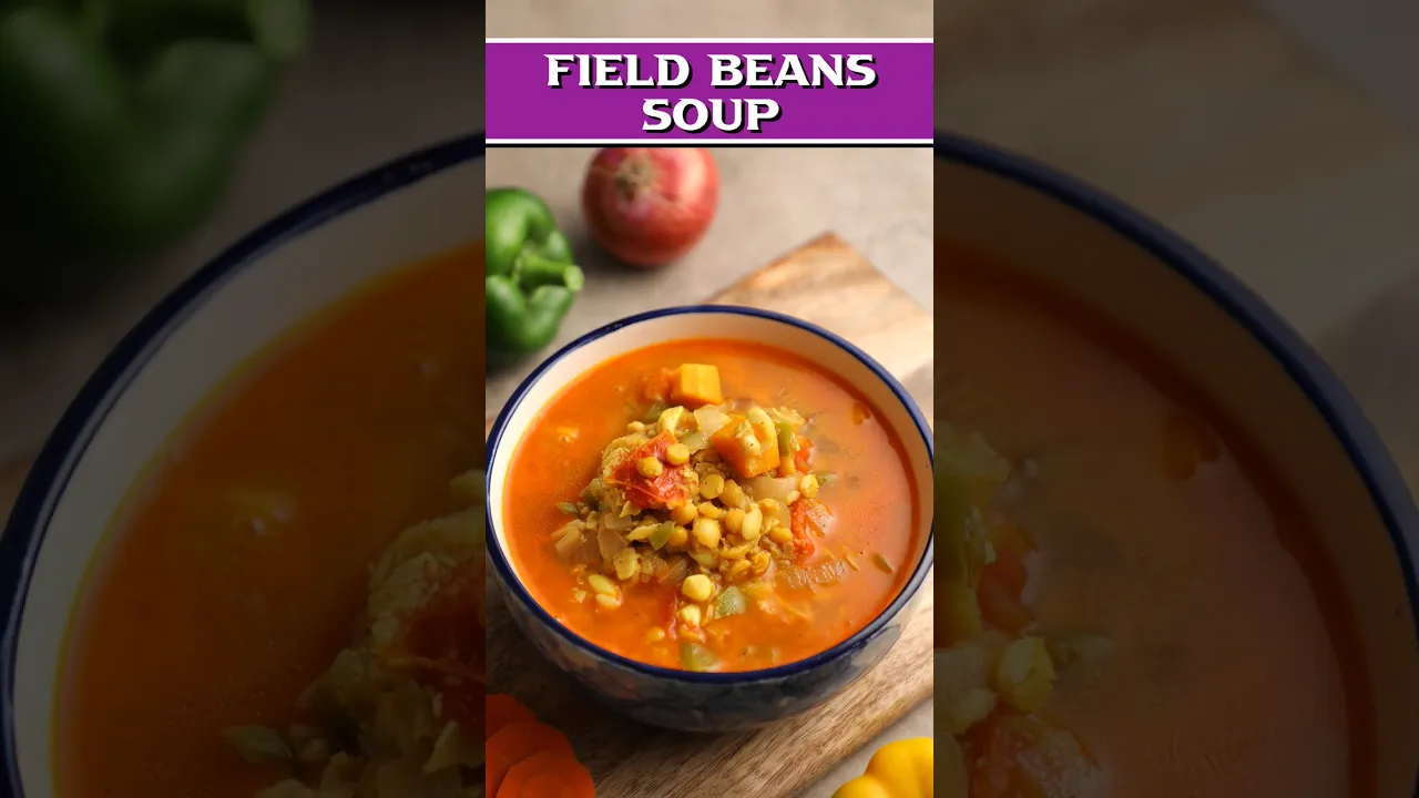 Pressure Cooker Field Beans Soup   Easy Bean Soup Recipe #shorts #splitfieldbean #beansoup