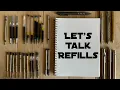 Pen Refill Overview - Pilot G2 Parker Pentel Energel Schmidt OHTO Monteverde Schneider Gelion