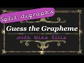 GUESS the Grapheme Split Digraphs Phase 5 Phonics Game Miss Ellis