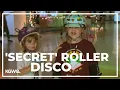 Former store at Lloyd Center becomes secret roller disco
