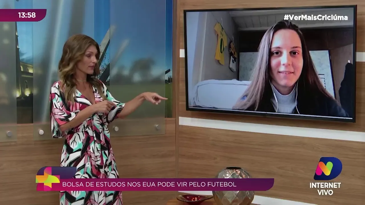 Jovem criciumense realiza sonho de estudar e jogar futebol nos Estados Unidos