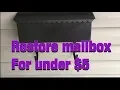 Quick Easy Mailbox Makeover