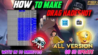 Drag Headshot How To Make Drag Headshot Config File Ob50 New Update Fix Hack Injector Lab 