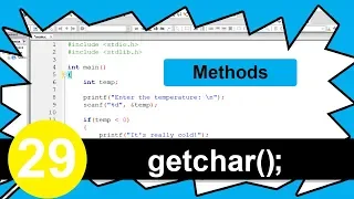 C Tutorial - getchar