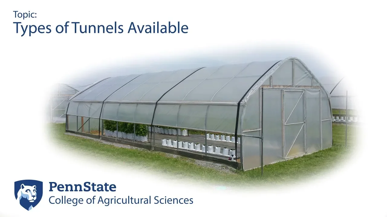 High Tunnel Structures: Types of High Tunnels
