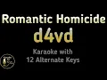 Download Lagu Romantic Homicide Karaoke - d4vd Instrumental Lower Higher Female Original Key