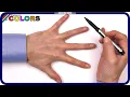 Hand Drawing and Coloring Warna Warni Akn Kids House