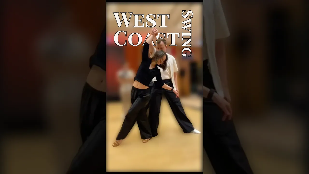 West Coast Swing Improvisation part 2 #semionmaria #westcoastswing #modernswing #improvisation #wcs