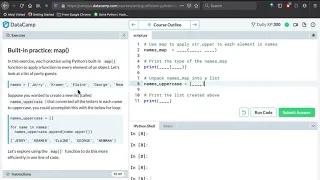 Writing Efficient Python Code - 4 Map function in Python