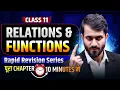 Class 11 Maths Chapter 2 Rapid Revision Relations Functions One Shot Revision Exam Oriented