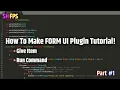 How To Make FormUI Tutorial Give Item Run Command Pocketmine