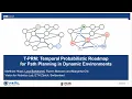 IROS 2022 - T-PRM Temporal Probabilistic Roadmap for Path Planning in Dynamic Environments