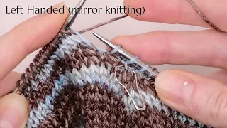 Master the Central Double Decrease cdd A Guide for Left-Handed mirror knitters