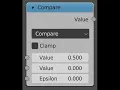 Blender Math Node COMPARE Baltimore