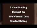 We Just Started Dating But I Really Want to Ask You This