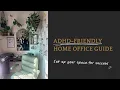 AD -Friendly Workspace Design Boost Focus Productivity at Home
