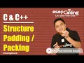 Structure Padding Packing DSA Tutorial Reducing CPU Cycles -