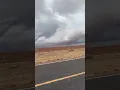 What is left of a tornado that swept across the North Texas West of Tell TX and SW of Childress TX