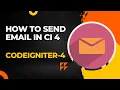 How to Send Email in Codeigniter 4