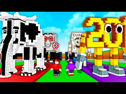 Video Thumbnail: Conseguí BRAINROTS GIGANTES en un SERVER de ADMIN de Steal a Brainrot