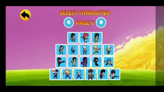 تحميل لعبة Power Warriors 16 5 مهكره والشخصيات مفتوحه الرابط في الوصف 