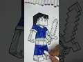 Minecraft Coloring Page