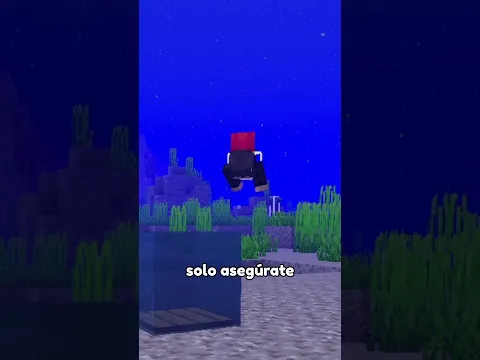 Cómo nunca ahogarte en Minecraft! 😮
