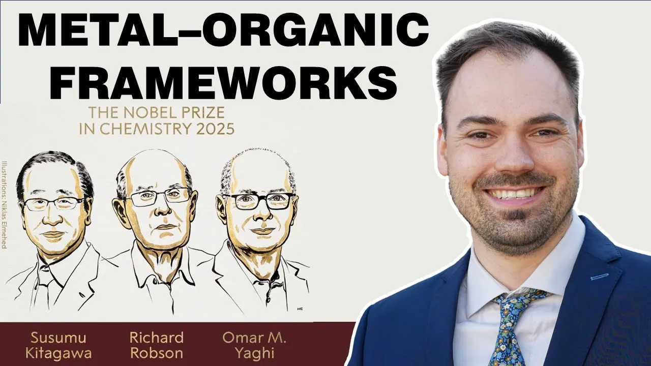 Nobel Prize Materials: Metal-Organic Frameworks (MOFs) for Batteries - Prof. Simon Krause
