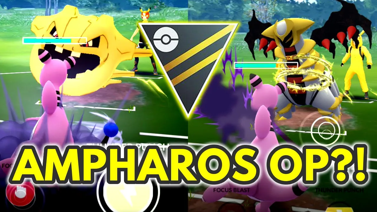 AMPHAROS SWEEPS THE ULTRA LEAGUE POKEMON GO BATTLE LEAGUE