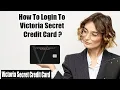 How to Login To Victoria s Secret Credit Card Victoria s Secret Credit Card Tutorial