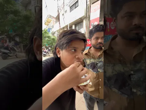 Panipuri Kha Paise Le Jao😍😍 #youtubeshorts