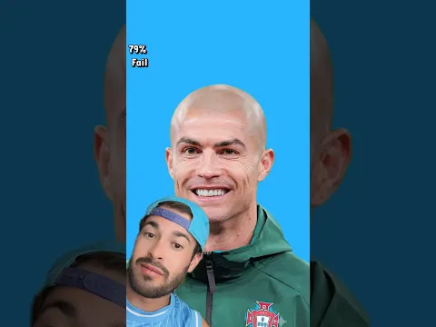 El 79% falla el reto de Cristiano Ronaldo #shorts